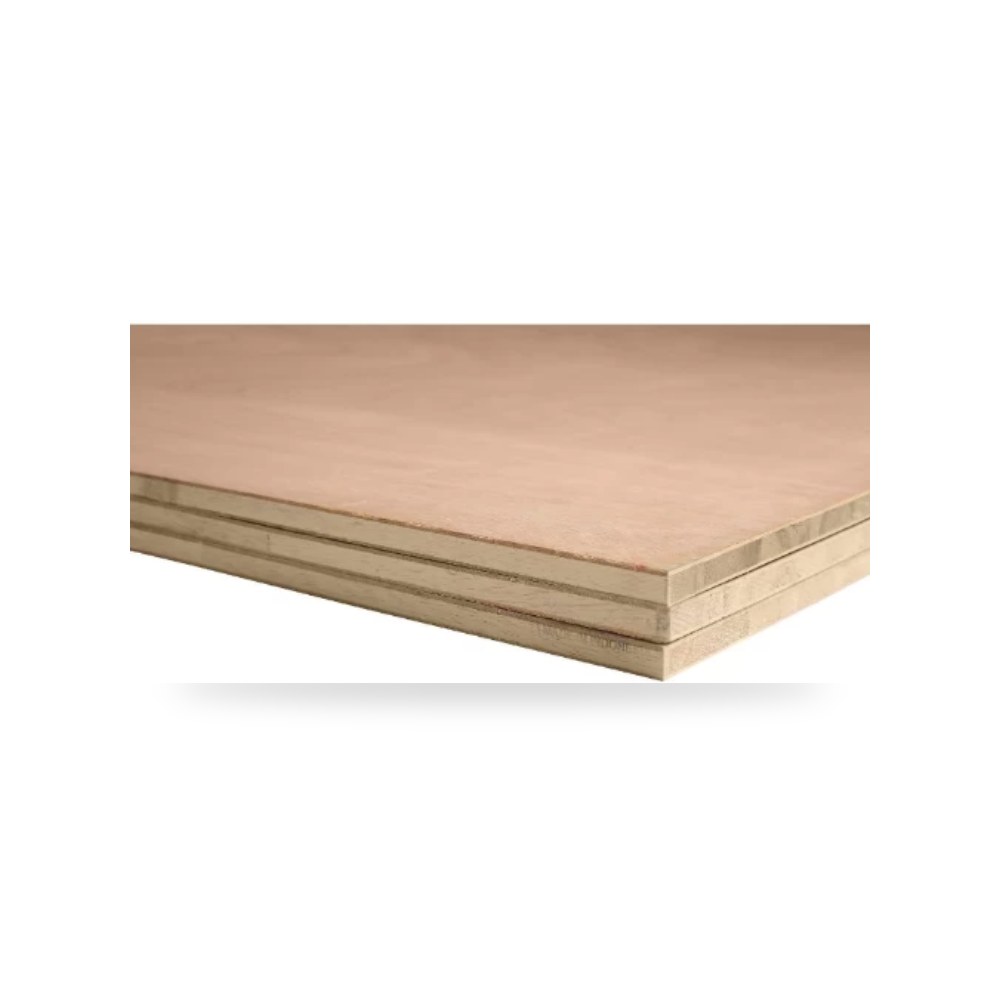 لوح خشب MDF بقشرة موقنو (ماهوجني) طبيعية فاخرة Veneer Premium سماكة 17 مم مقاس 122 سم