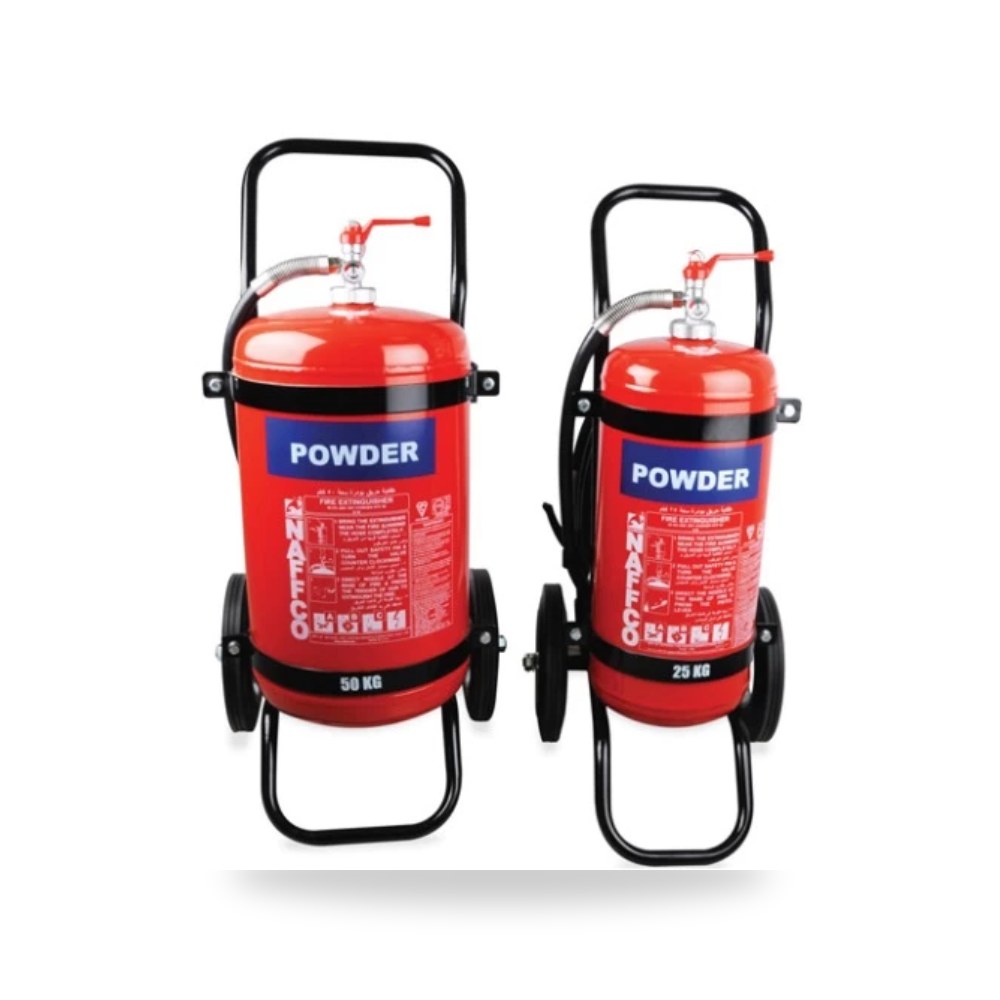 طفاية حريق بودره 25 كجم متنقل موديل NTP25 نافكو موديل ntp25-capacity-25-kg-mobile-kitemark
