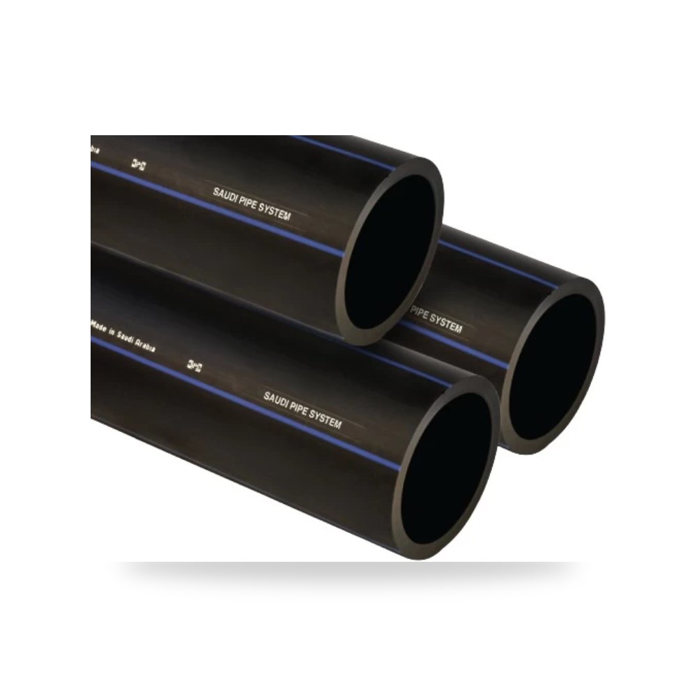 أنابيب SPS HDPE PE 100 ضغط 16 بار قطر خارجي انظمة الانابيب السعودي موديل 877