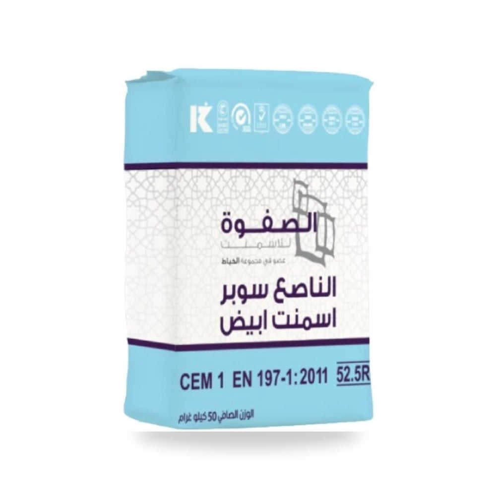 اسمنت بورتلاندي ابيض الصفوة موديل 494