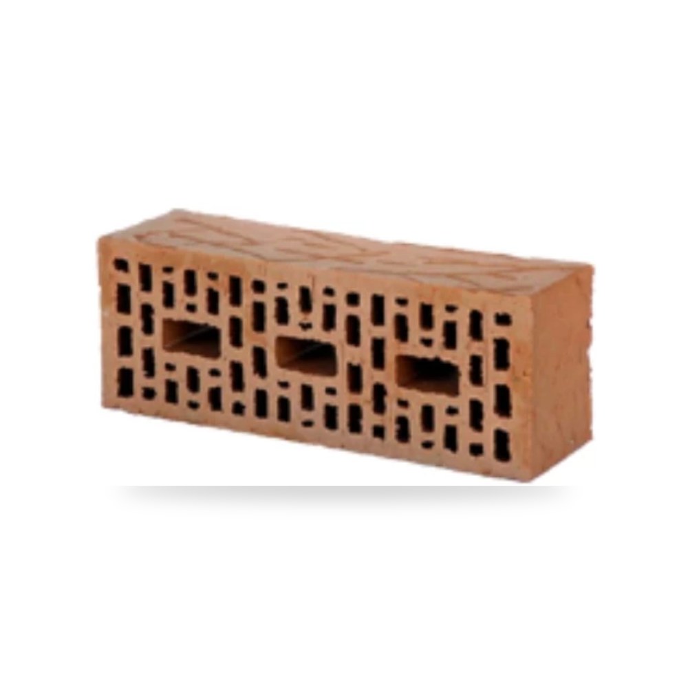 طوب احمر مثقوب حامل 400 × 150 × 113 مم، 400 × 150 × 113 مم أحمر الوطنية موديل 322