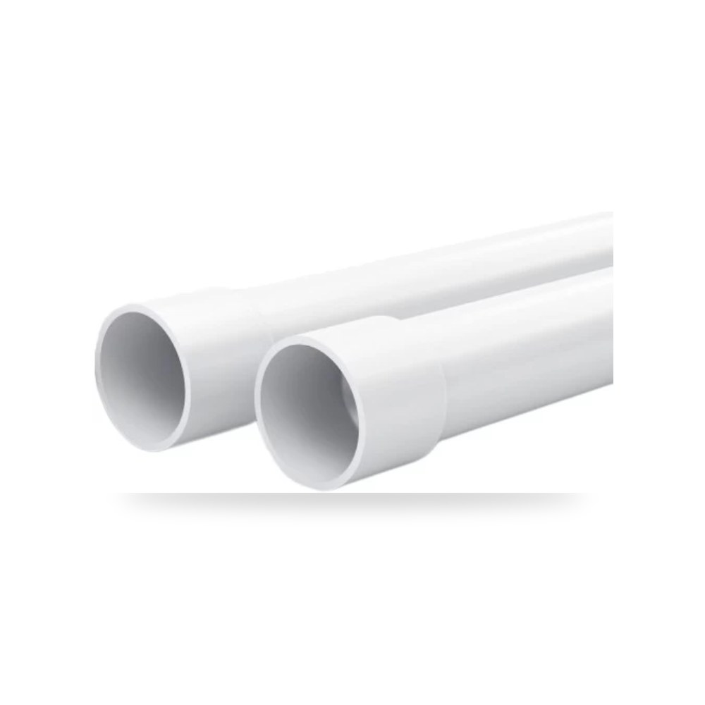 أنابيب PVC 2 1 - 2 بوصة 1.8 مم لون أبيض سمك 1.8 موديل 139