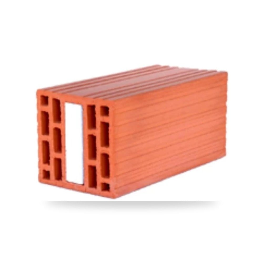 طوب احمر مفرغ 20×30 سم ارتفاع 20 سم وزن 13.2 أحمر اليمامة موديل 155