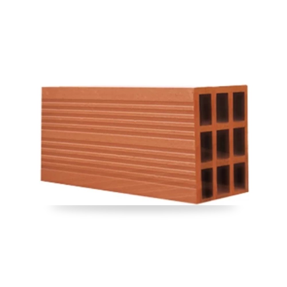 طوب احمر مفرغ 40 × 20 × 15 سم وزن 9.5 كجم 40 × 20 × 15 سم الوطنية موديل 645