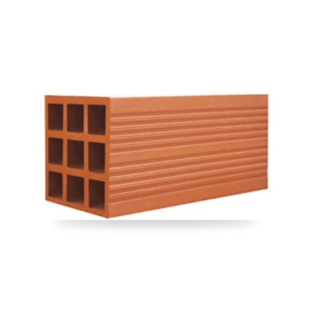 طوب احمر مفرغ 40 × 20 سم وزن 8.5 كجم 40 × 20 سم الوطنية موديل 693