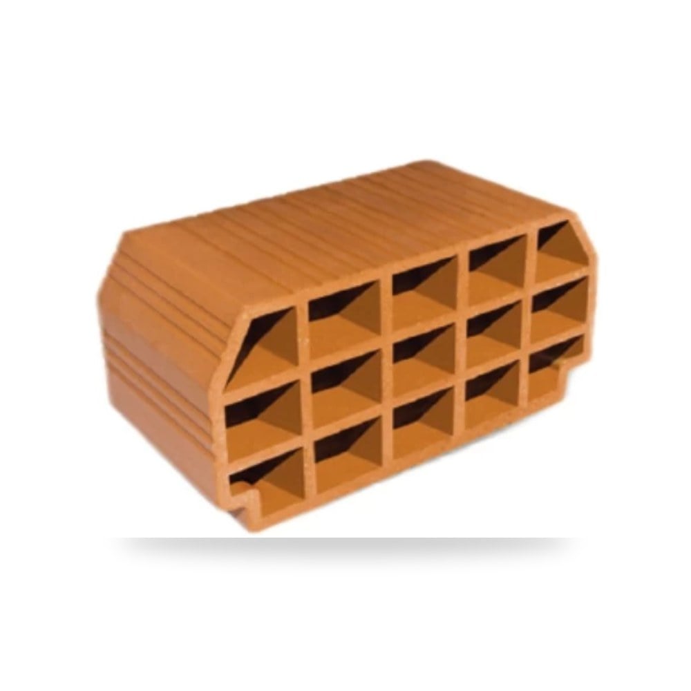 طوب احمر هوردي بشفة 40 × 20 سم 40×20×20 40 × 20 سم الطوب الأحمر السعودي(العمودي) موديل 107