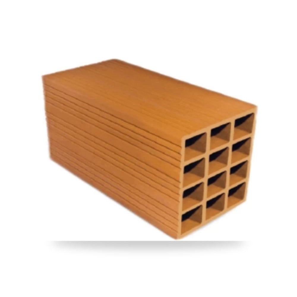 طوب احمر مفرغ 40 × 25 × 20 سم مقاومة الضغط 25 40 × 25 × 20 سم الطوب الأحمر