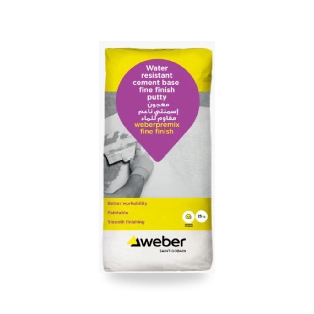 weberpremix fine finish ابيض سودامكو-ويبر موديل 118