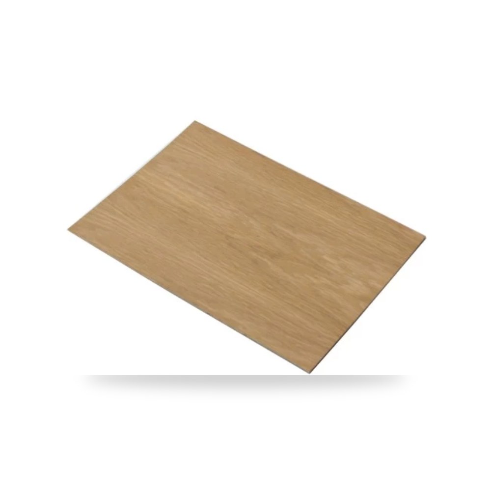 لوح خشب أبلكاش قشرة سنديان طبيعي Oak 5.2 مم مقاس 100×214 سم للأبواب والأثاث موديل 634