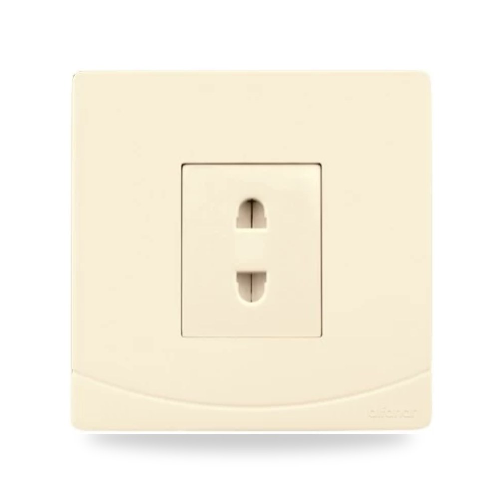 فيش كهرباء بفتحتين 16 أمبير 7 × 7 سم موديل الفنار موديل sidra-size-7x7-colour-beige-430