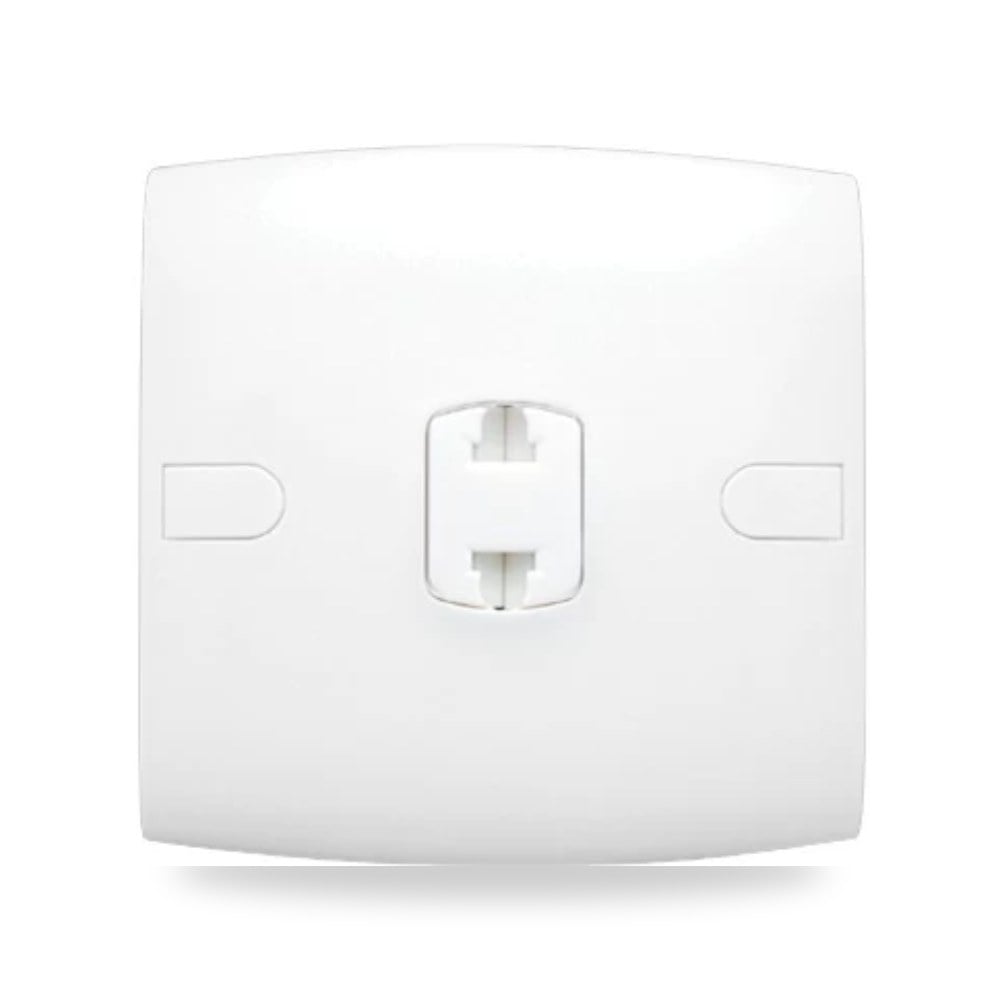 فيش عالمي بفتحتين 16 أمبير 7 × 7 سم أبيض الفنار موديل alf-classic-size-7x7-colour-white-55
