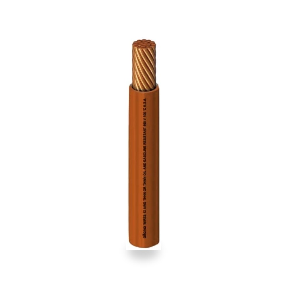 كابل نحاس THHN - THWN معزول PVC 105 درجة C 1.31 الفنار موديل 184