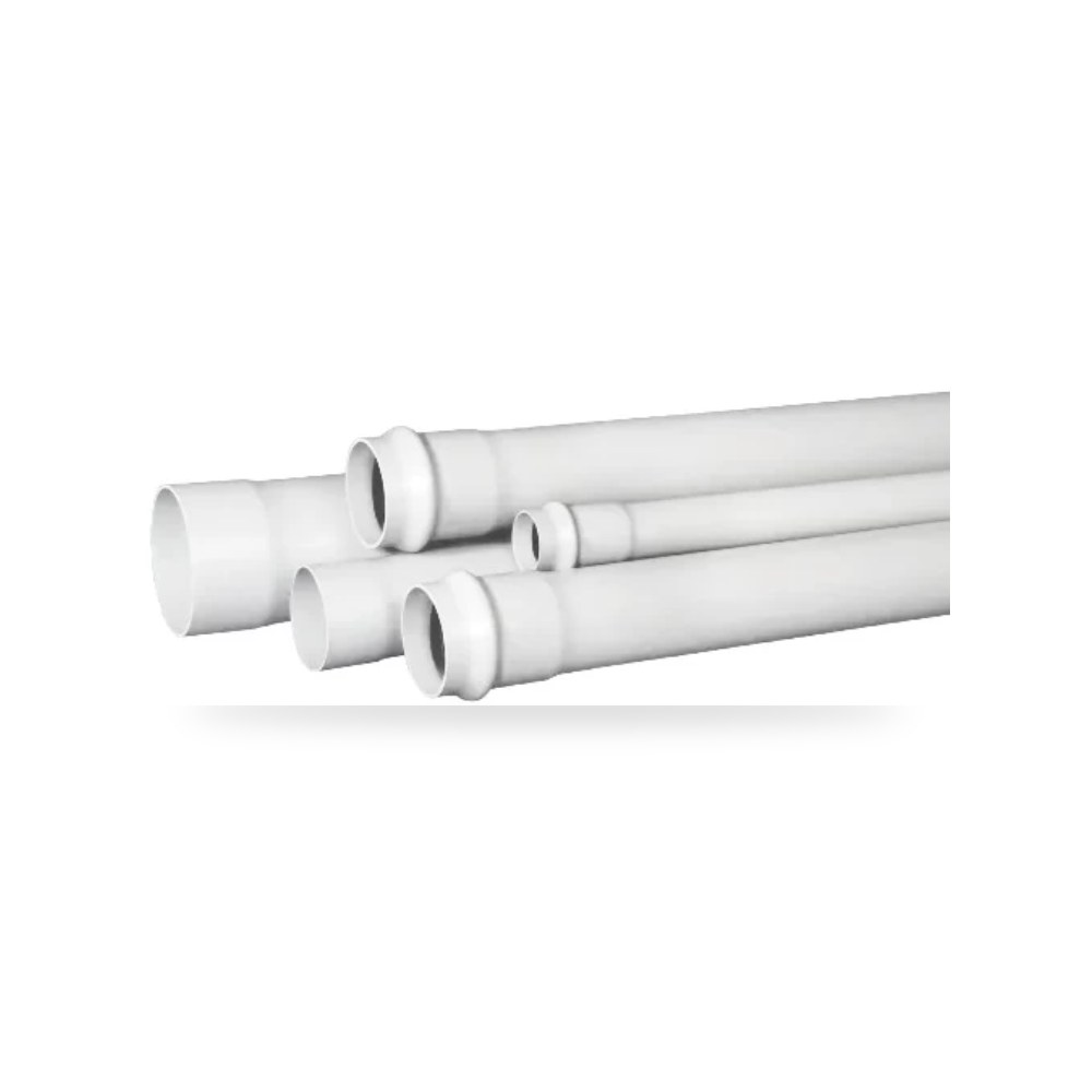 UPVC مواسير صرف صحي ابيض المني موديل 611