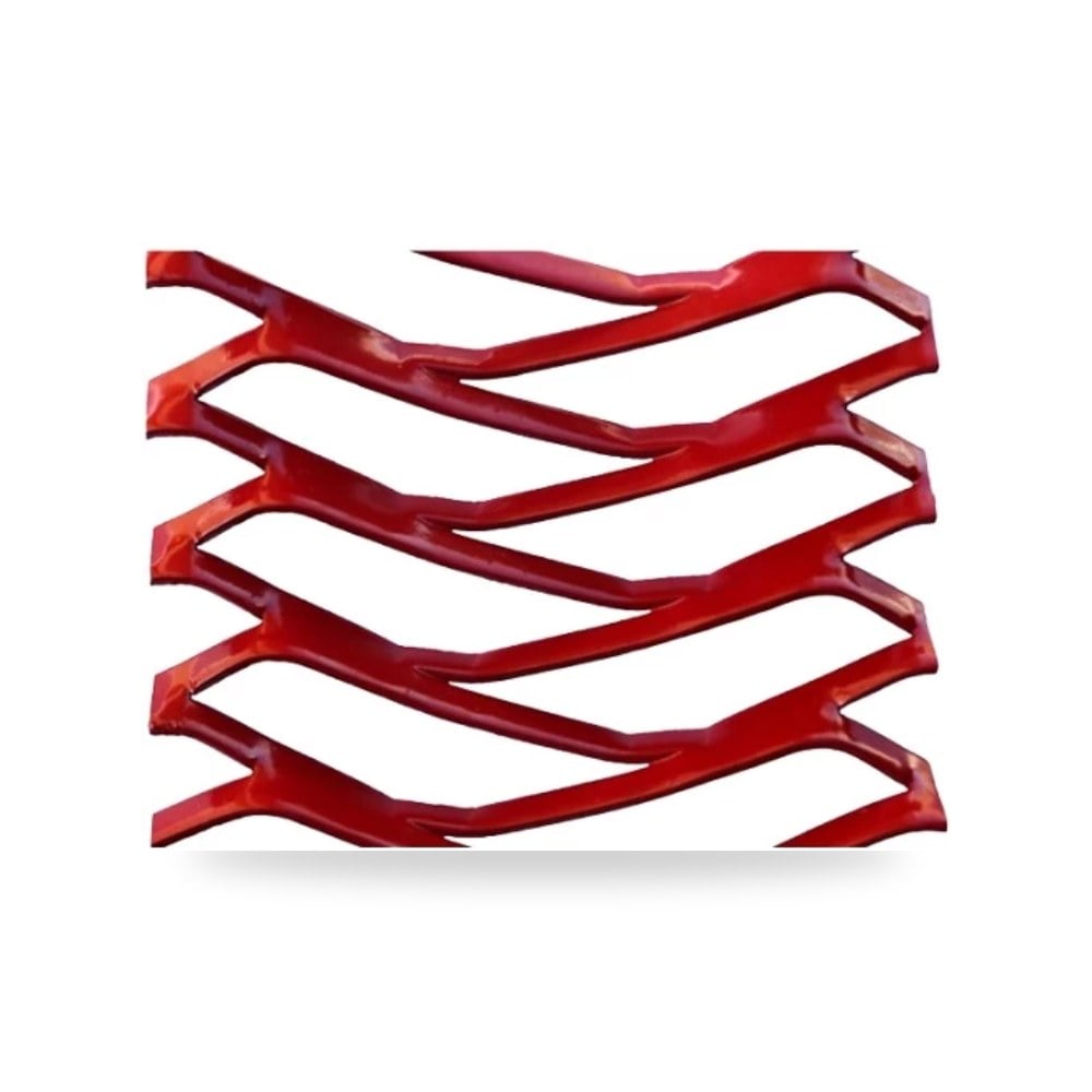 شبك بقلاوة حديد اسود 1 متر موديل مموج (كود: 139717)