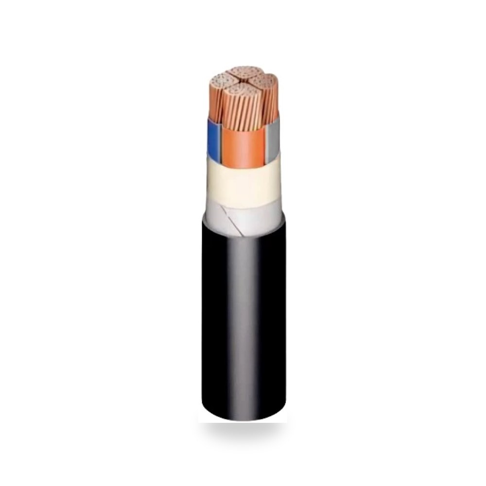 كابل طاقة رياض نحاس مجدول 3×500 240 مم² مسلح 250 متر كابلات الرياض موديل 772