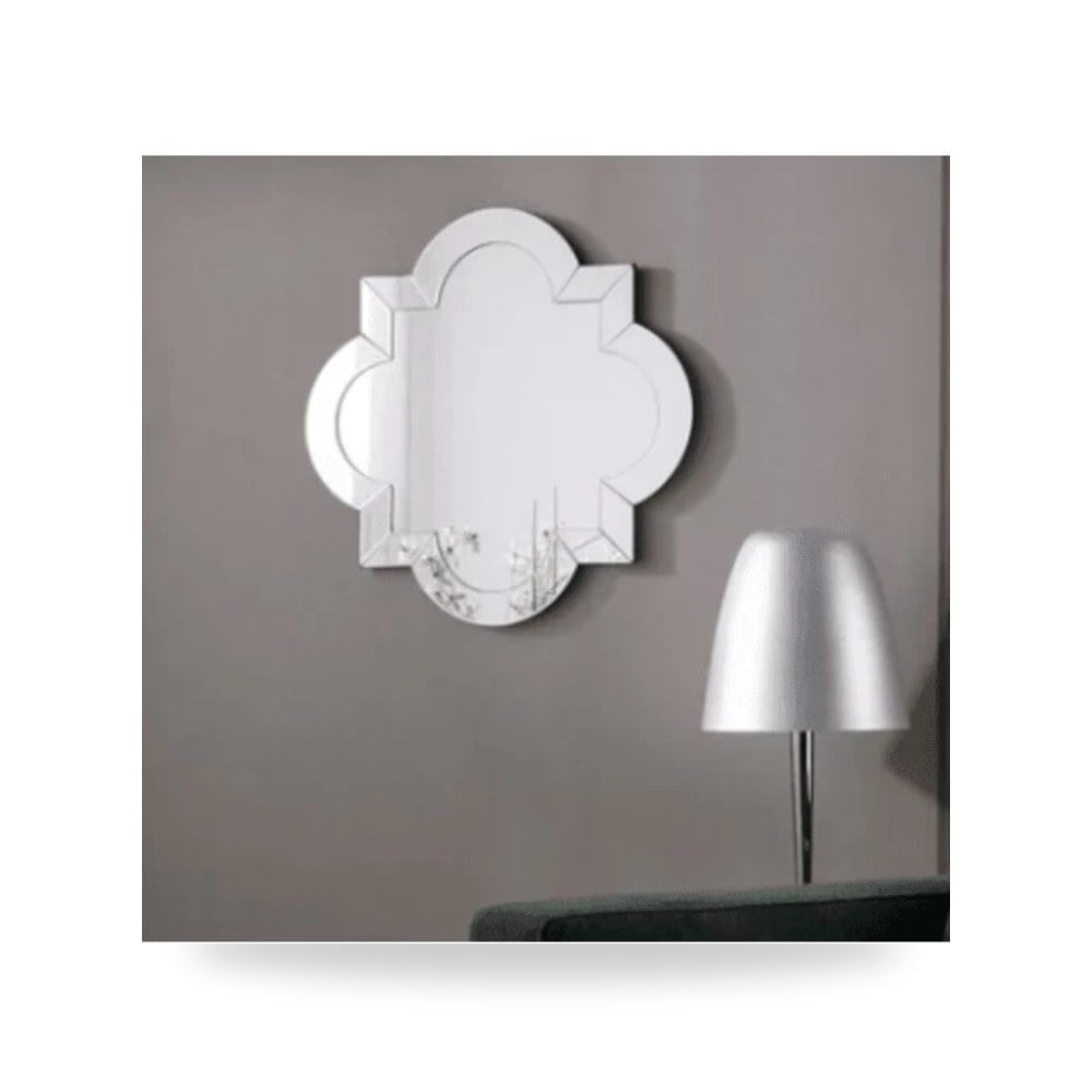 مرايا ديكور 60 × 9 سم، لون مرايا، تصميم موديل 386