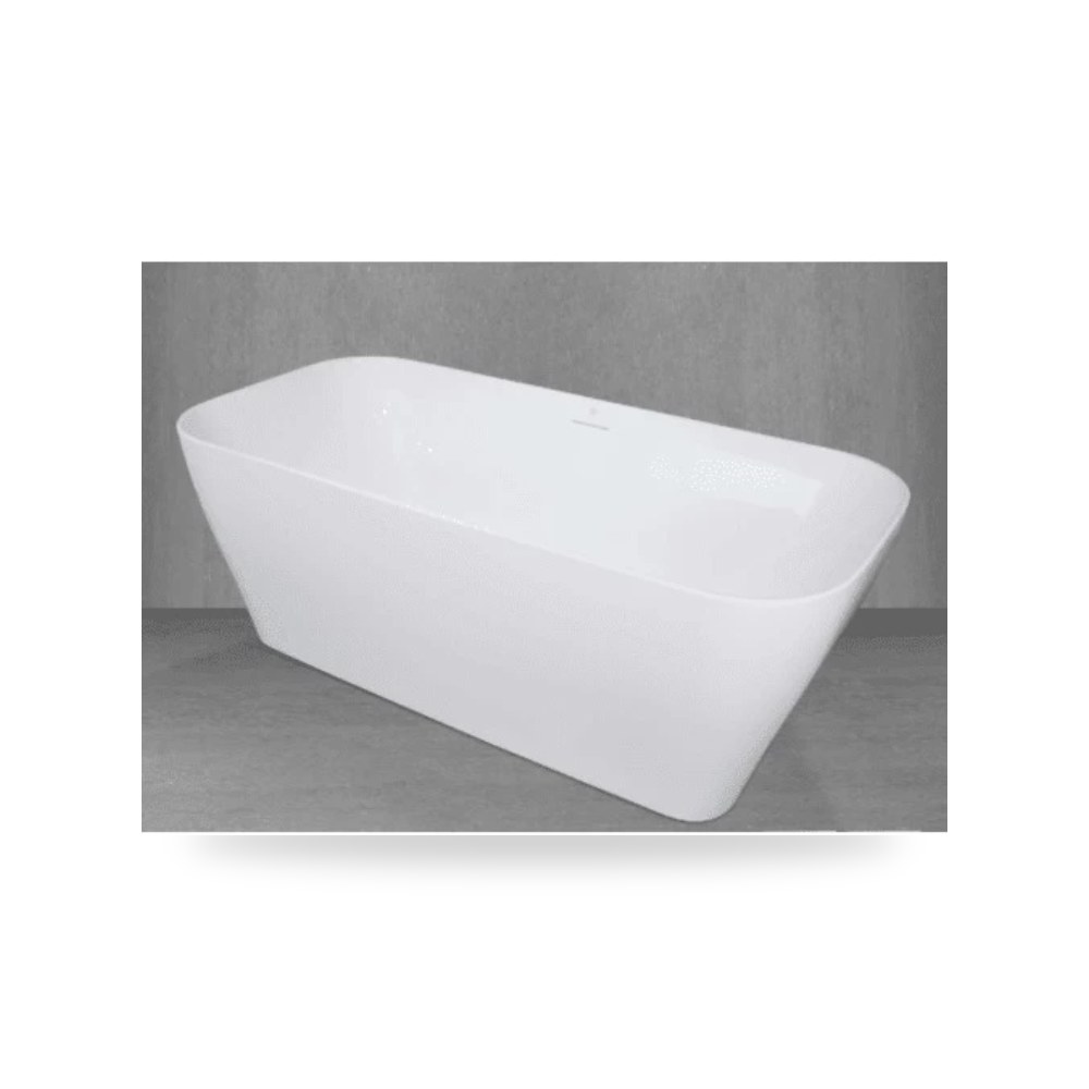 بانيو متنقل ابيض مطفي موديل hoya-size-170-cm-matte-white-color-538
