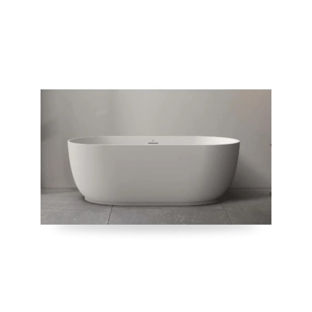 بانيو متنقل ابيض مطفي موديل pilea-size-170-cm-matte-white-color-864