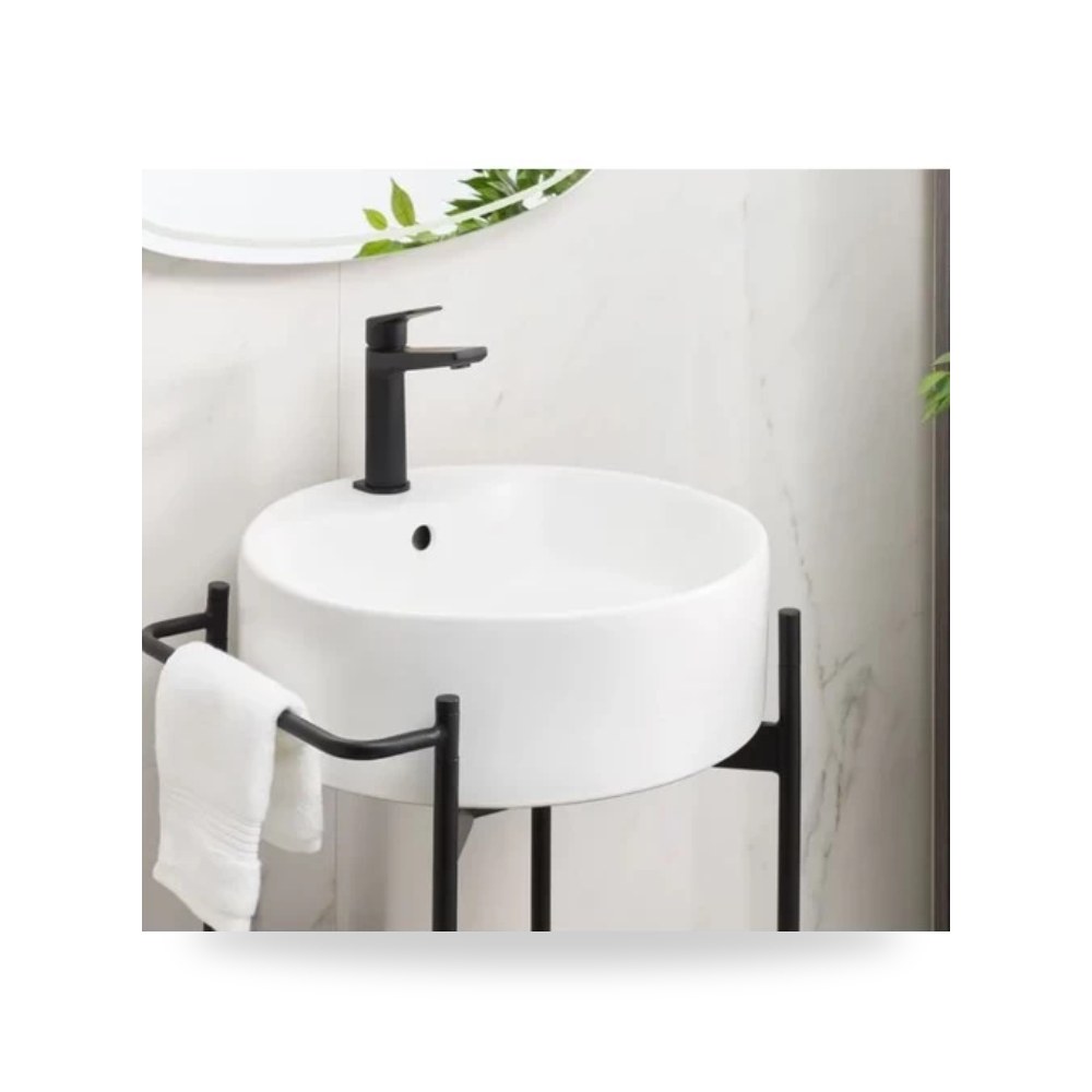 مغسلة كاونتر 46.5 × 16.5 سم ابيض موديل 498