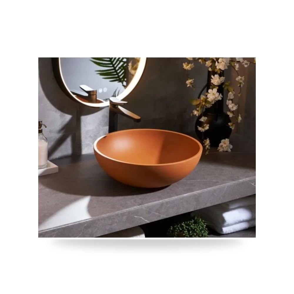 مغسلة كاونتر بني موديل brown-color-428
