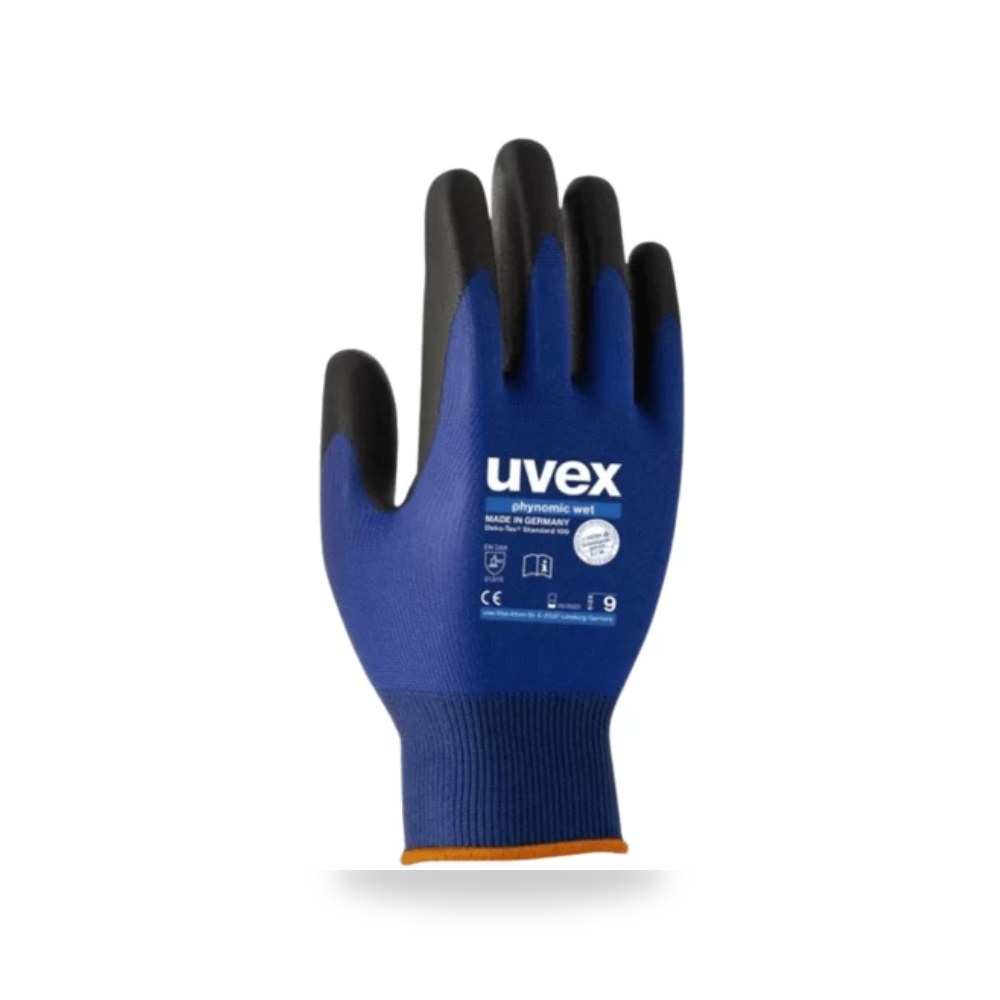 قفاز سلامة Large 10 ازرق UVEX موديل 448