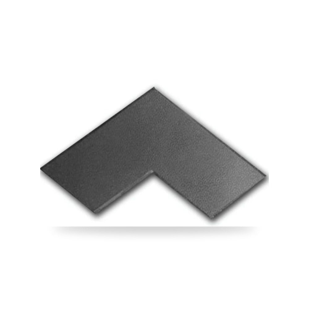 بلاط رصيف انترلوك 3D 33 سم 6 سم اللون اسود سمك 6 سم اسود الارمك موديل 871