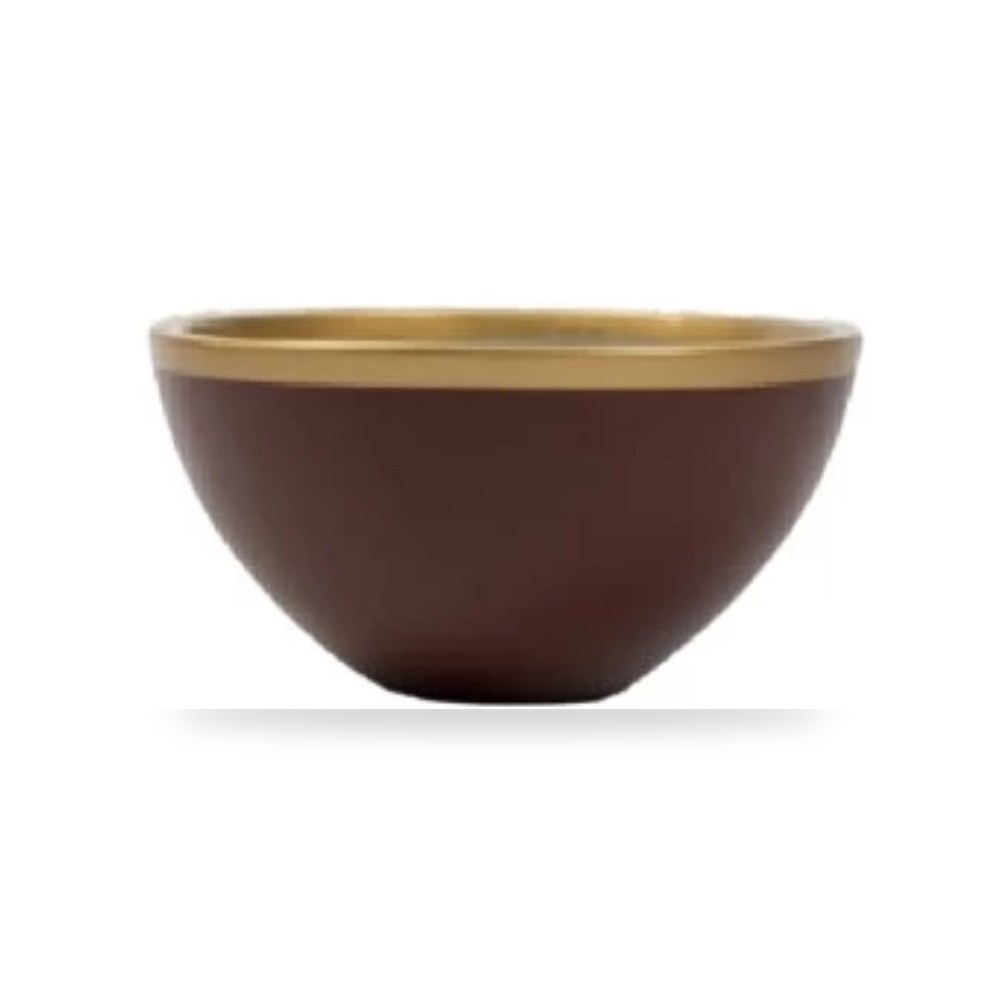 احواض أسمنتيه 30 × 15 سم بني مع ذهبي موديل 841