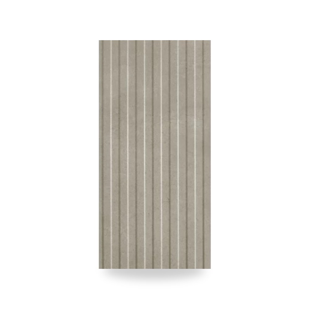 بلاط حوائط وجدران سيراميك راك للخزف RAK Ceramics مقاس 40 × 80 سم لون رمادي مقاوم للتآكل