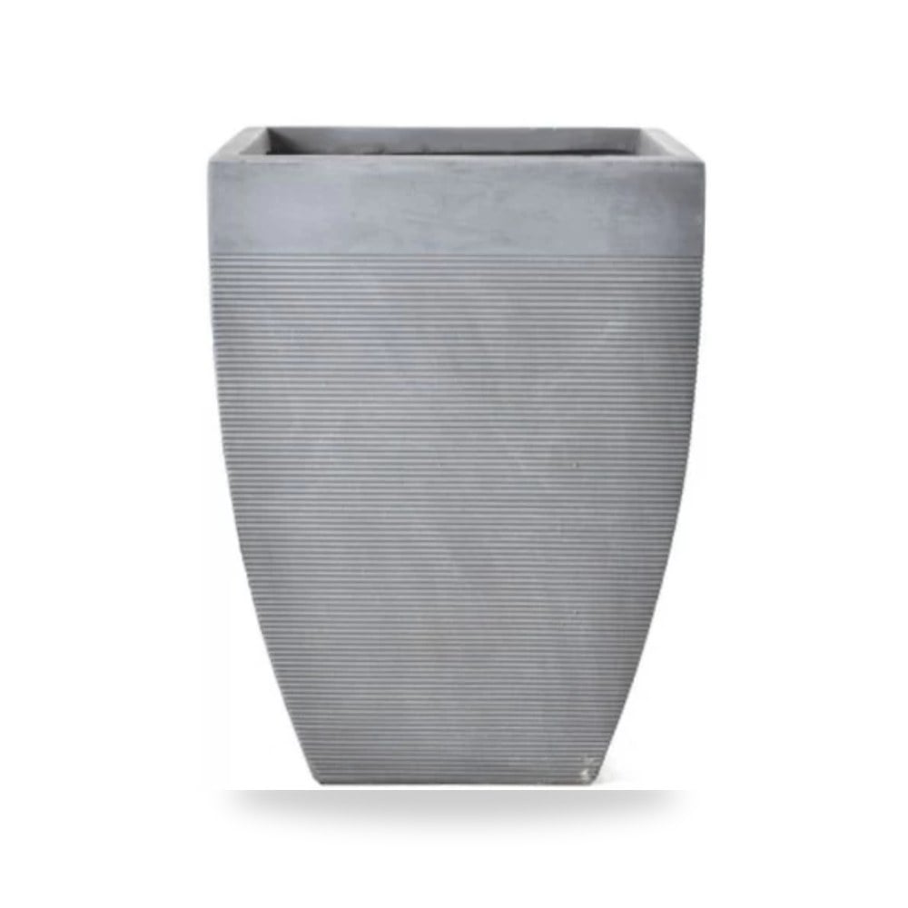وعاء نباتات فايبر اسمنتى 28 × 38 سم، رمادى موديل 415