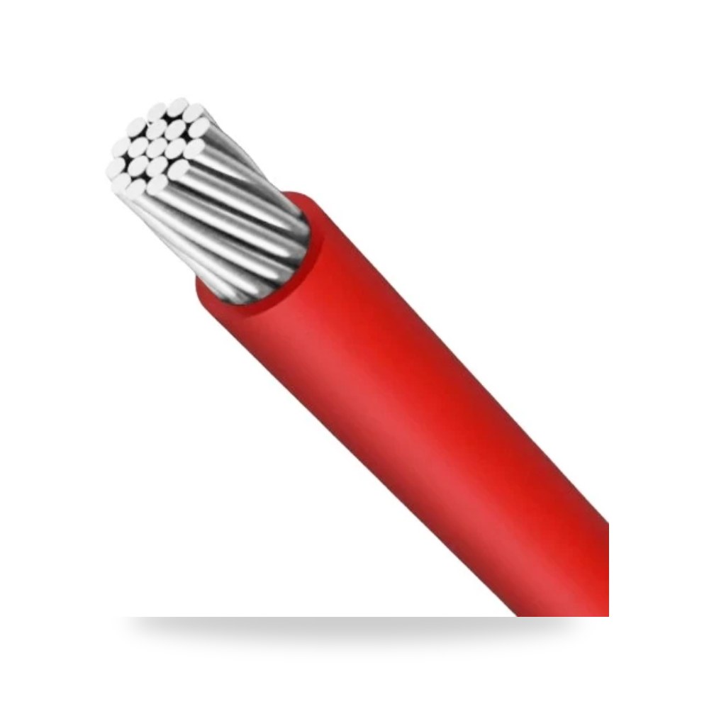 سلك كهرباء نحاس مقاس 6 AWG 600 فولت احمر 500 قدم كابلات الشرقية موديل 804