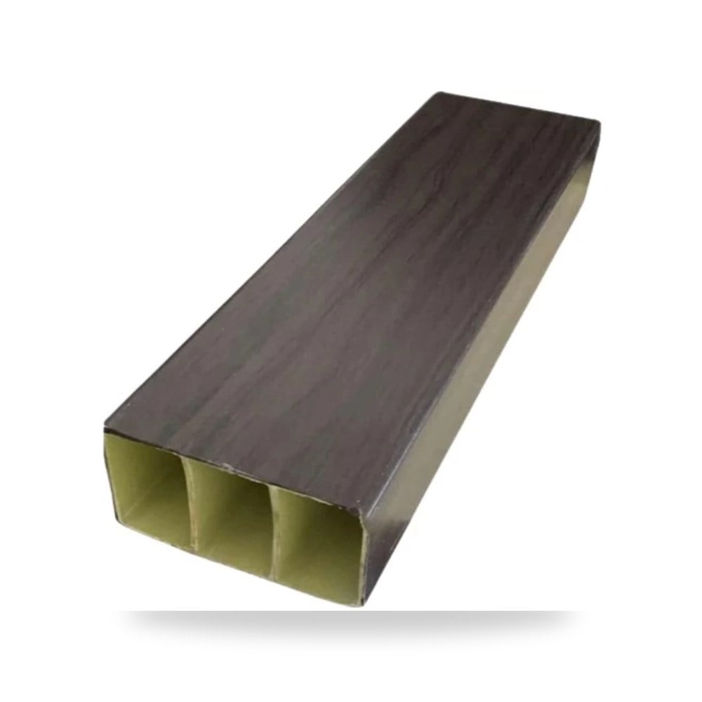 أعمدة بارتشن بديل الخشب PVC 10×5 سم، ارتفاع موديل qs-2250-5-106