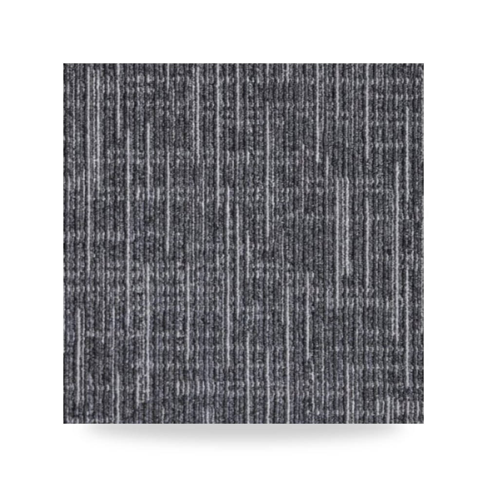 بلاط موكيت PVC 50 × 50 سم 3 1 مم غامق YT رمادي غامق YT-29798844 موديل 777-625