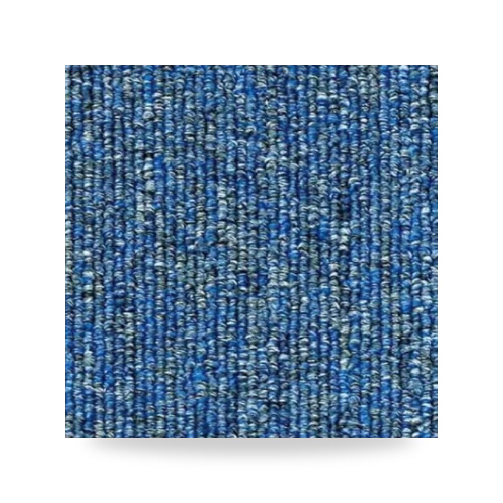 بلاط موكيت PVC 50 × 50 سم 3 سم لون أزرق موديل ازرق موديل 84-654