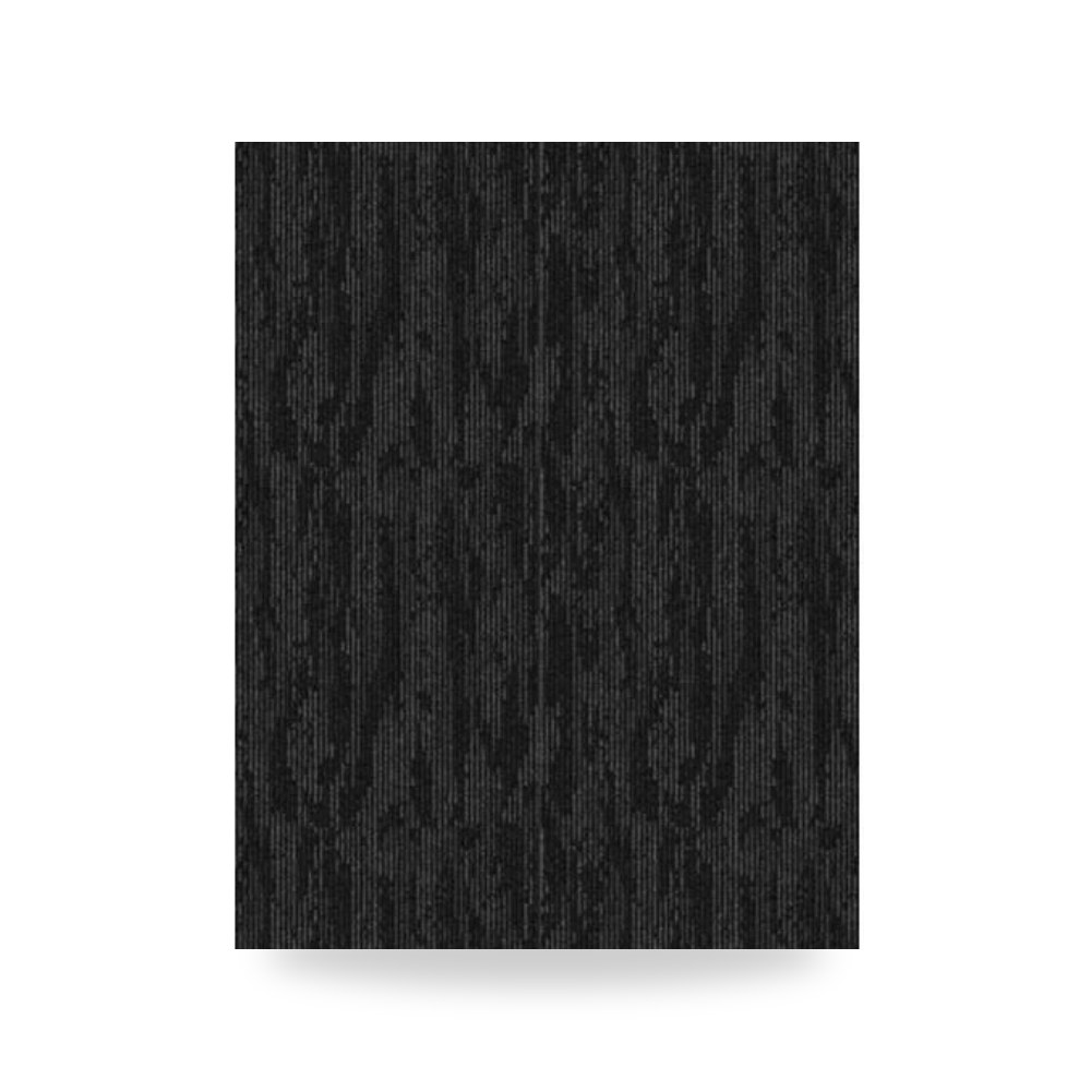 شرائح موكيت PVC للأرضيات 50 × 50 سم، 6 سم، اسود موديل number-dr79-682