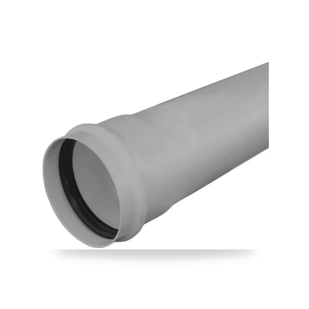 UPVC أنابيب الصرف والصرف الصحي رمادي المنار للمواسير موديل 744