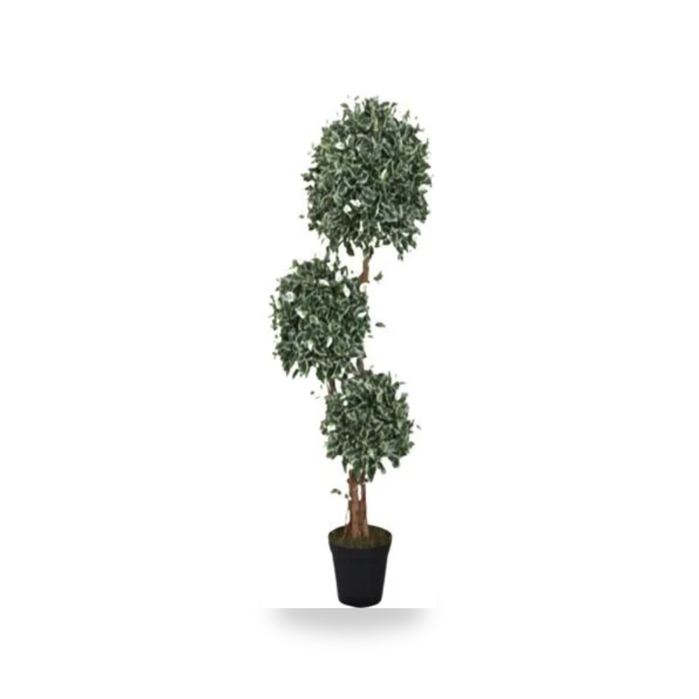 اشجار صناعيه أخضر مع أبيض موديل pl-075-768