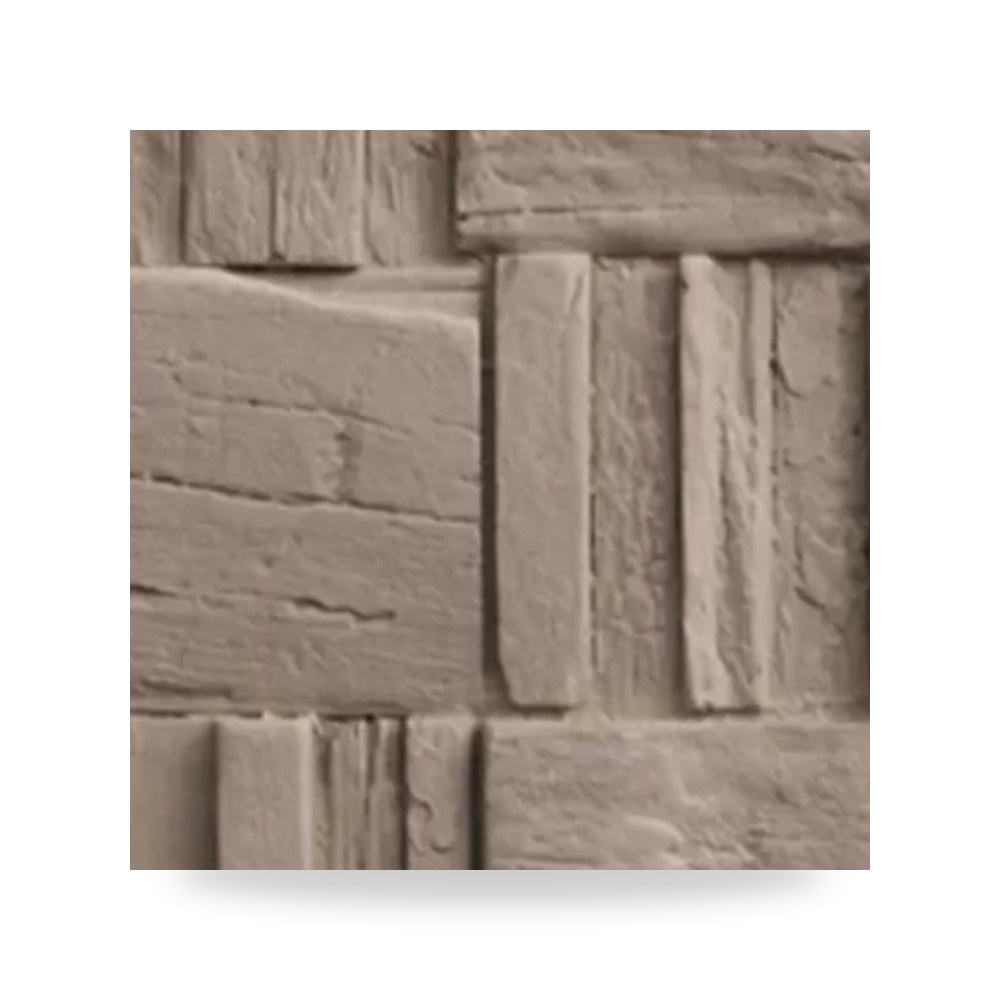 صفائح الطين المعالج أرت وود ب، أبعاد 300×300 بني فاتح MCM Clay Cladding موديل 993