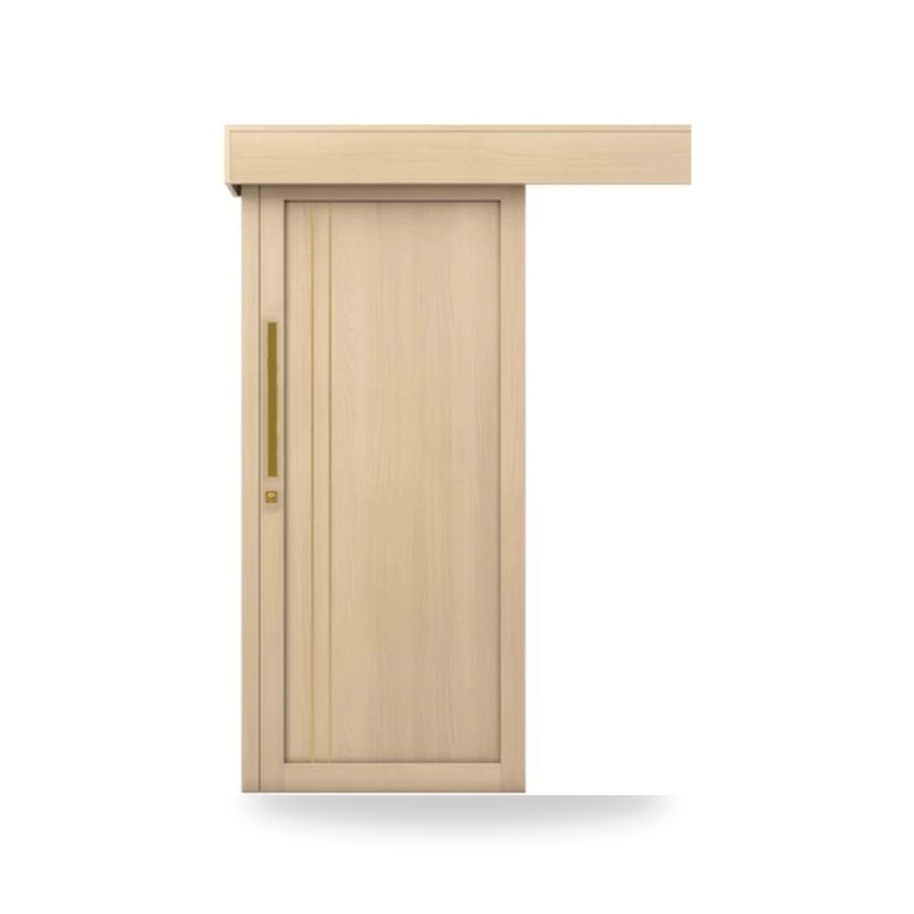 باب سحاب خشبي بريميوم فاخر بتصميم عصري 600×600 سم موديل gm02-451