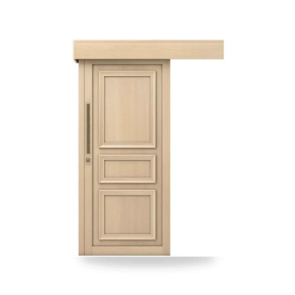 باب سحاب خشبي بريميوم فاخر بتصميم عصري 600×600 سم موديل ex05-423