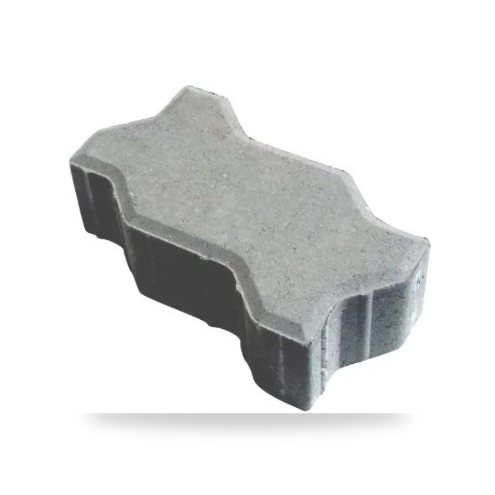 بلاط انترلوك يونى، أبعاد 225×112.5×60 مم، سمك 60 مم رمادي اوبال موديل 258