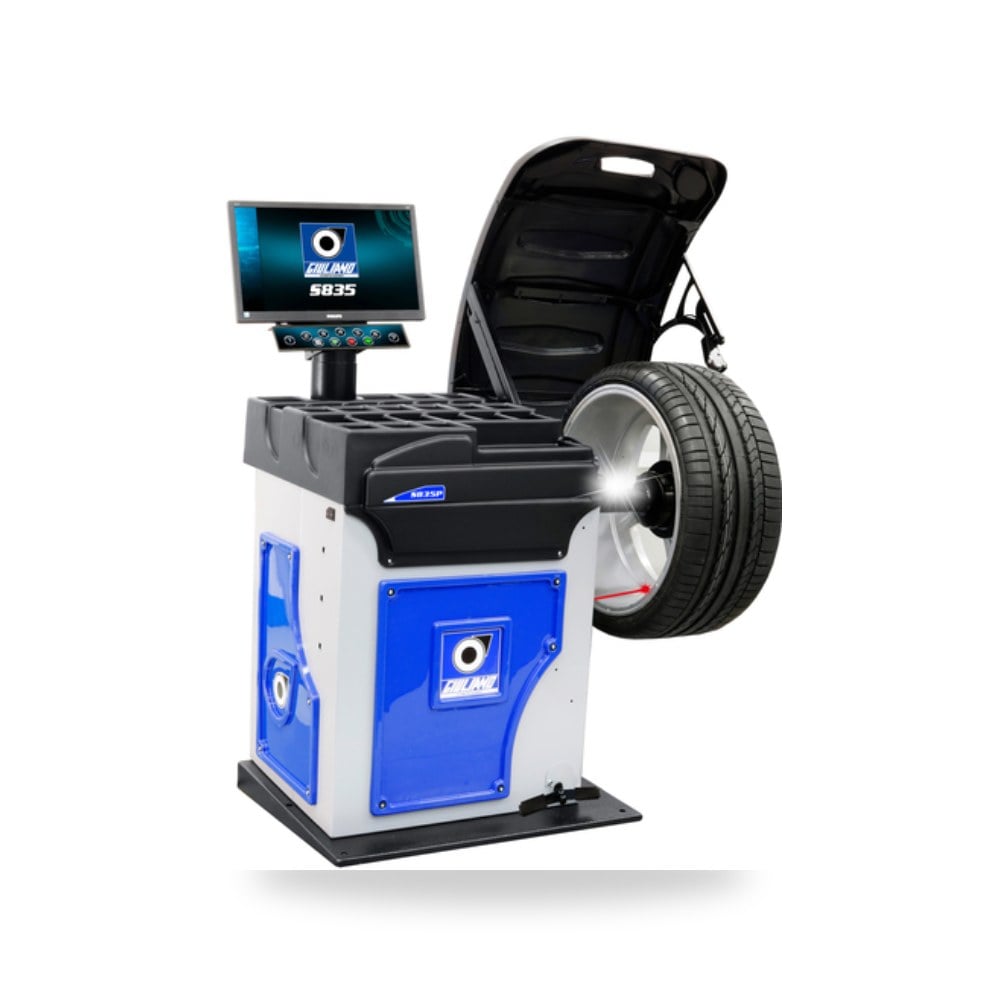 ماكينة ترصيص وموازنة عجلات إس 835 ديجيتال جيوليانو (Giuliano Automotive) موديل S835P
