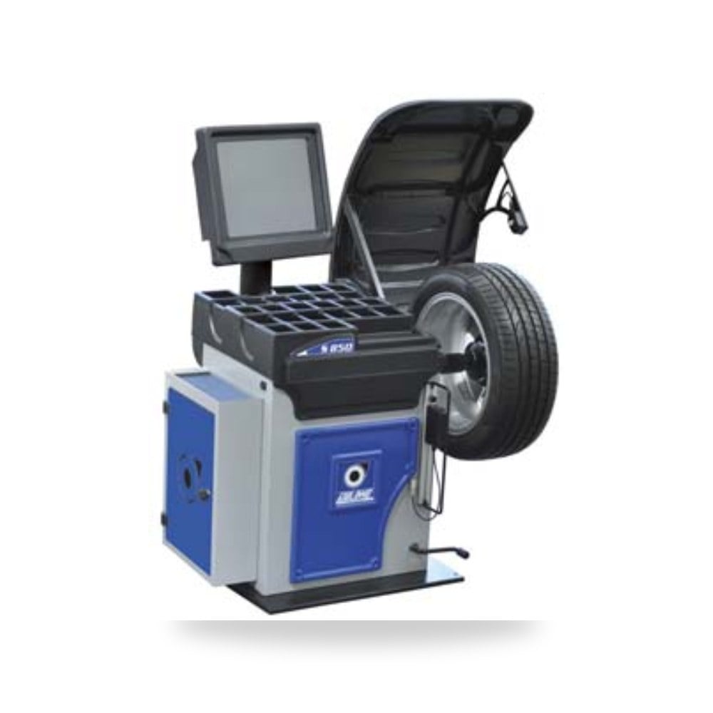 ماكينة ترصيص عجلات إس 850 شاشة لمس 3D جيوليانو (Giuliano Automotive) موديل S850
