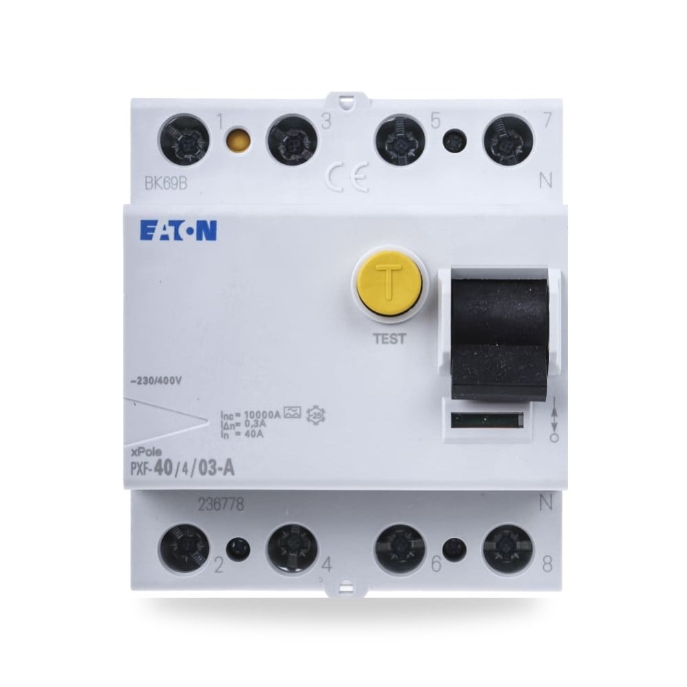 قاطع تيار أوتوماتيكي MCB 40A لوحات صناعي RS ريمكو للتوريدات الصناعية (Reemco Industrial)