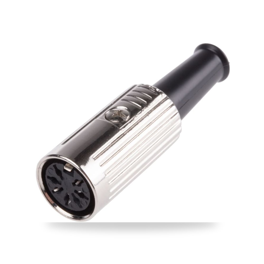 مقبس موصل دين DIN 7 أقطاب طراز احترافي RS PRO ريمكو للتوريدات الصناعية (Reemco Industrial)
