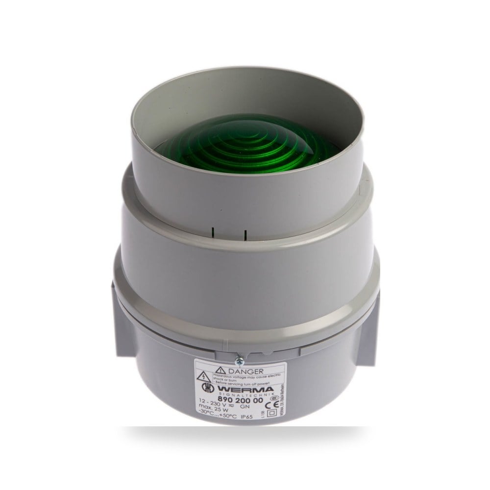 وحدة برج إشارة ضوئي أخضر 250V IP65 صناعية RS ريمكو للتوريدات الصناعية (Reemco Industrial)