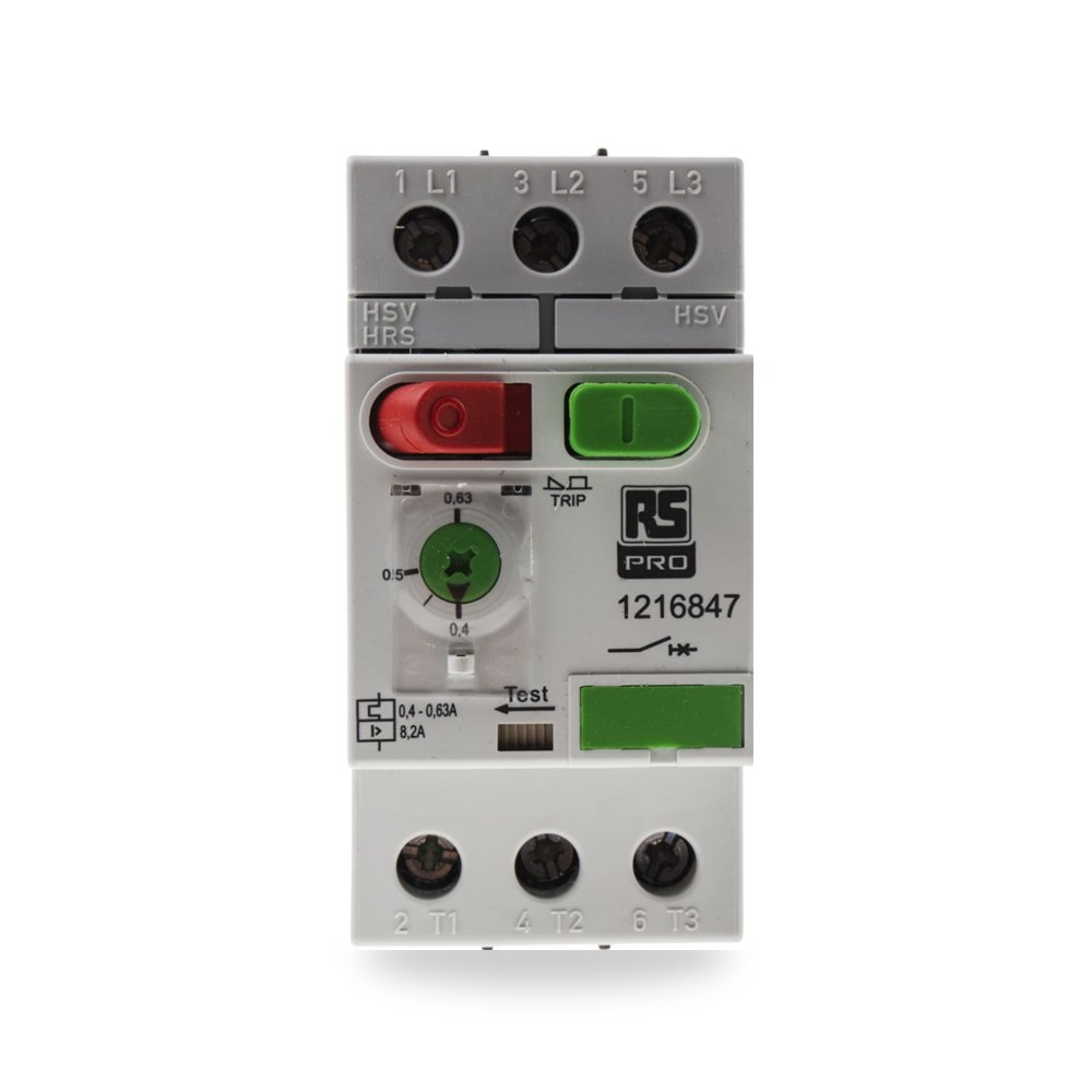 قاطع تيار أوتوماتيكي MCB 4A صناعي RS PRO ريمكو للتوريدات الصناعية (Reemco Industrial) موديل