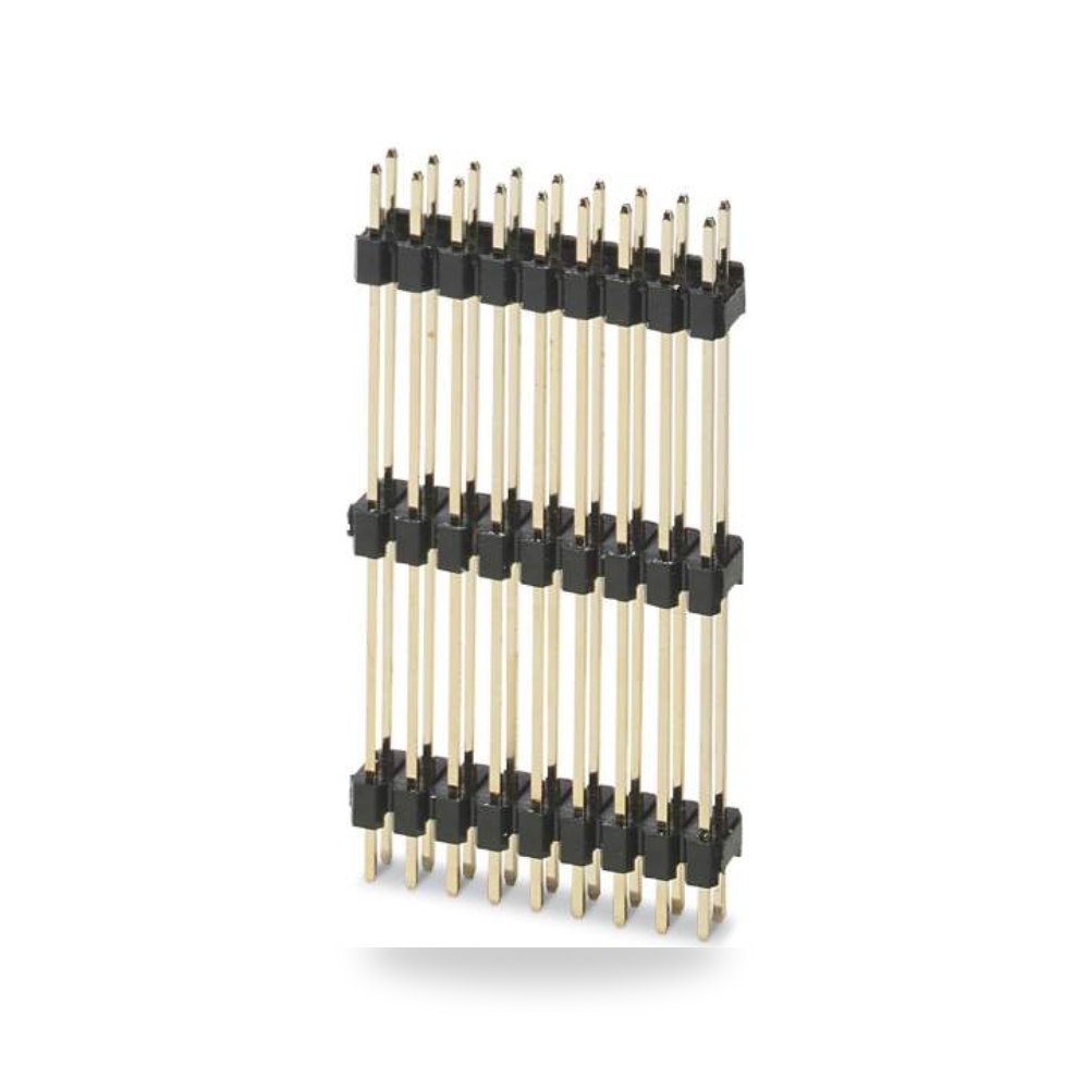 موصل وبن هيدر بوردات PCB 18 خط خطوة 2.54 مم ريمكو للتوريدات الصناعية (Reemco Industrial)