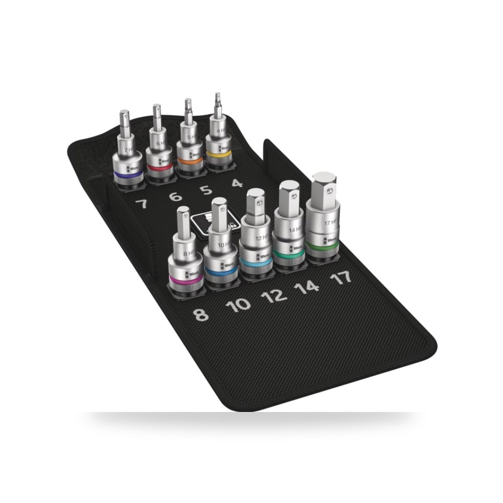 طقم لقم ومفاتيح بكس وسيستم 9 قطعة درايف 1 - 2 ريمكو للتوريدات الصناعية (Reemco Industrial)