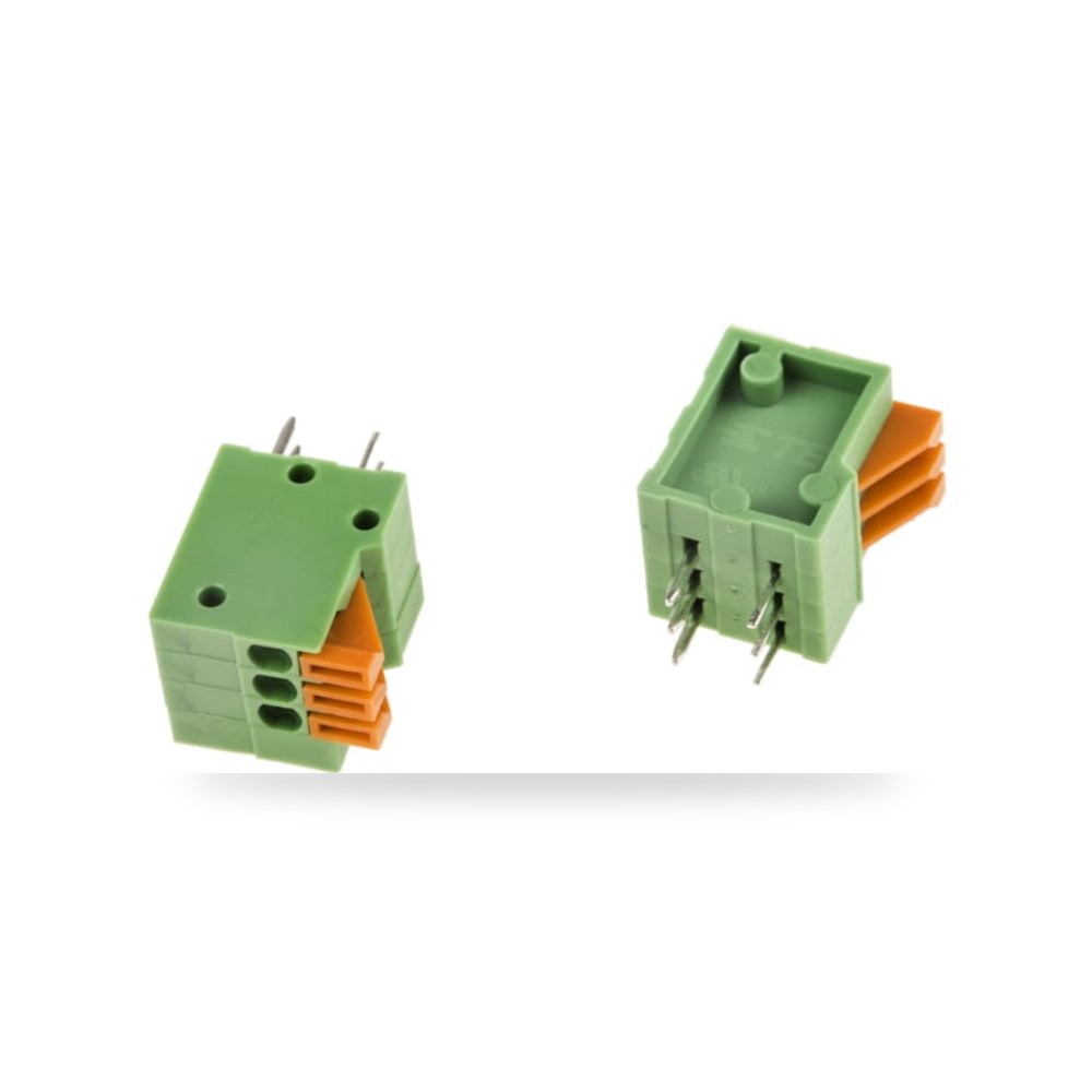 روزتة وبلوك أطراف بوردات PCB 3 خط خطوة 2.54 ريمكو للتوريدات الصناعية (Reemco Industrial)