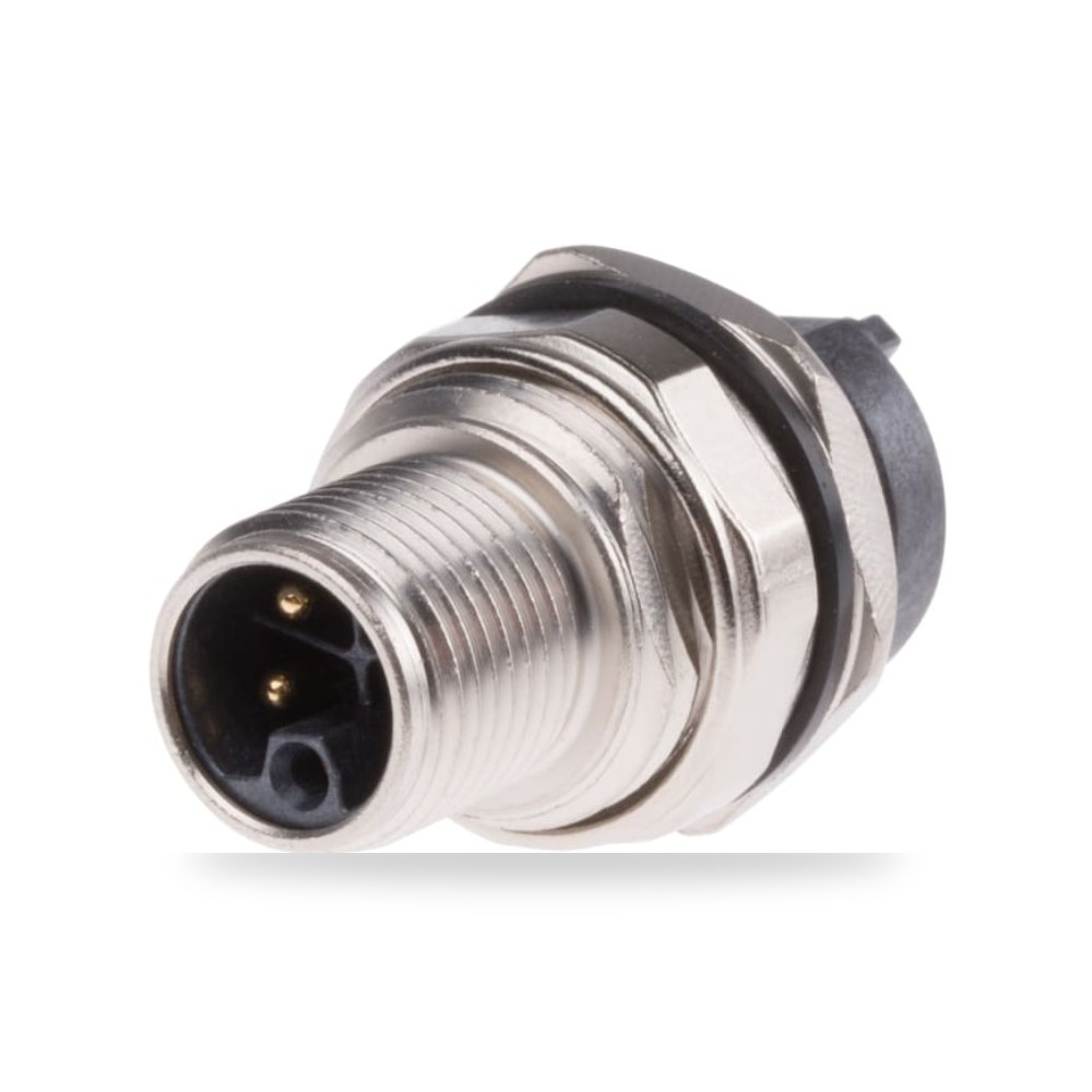 موصل دائري صناعي معتمد M12 5 أطراف لوحات ذكر ريمكو للتوريدات الصناعية (Reemco Industrial)